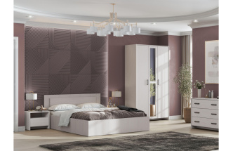 Кровать Taika, 160x200, ясень анкор светлый