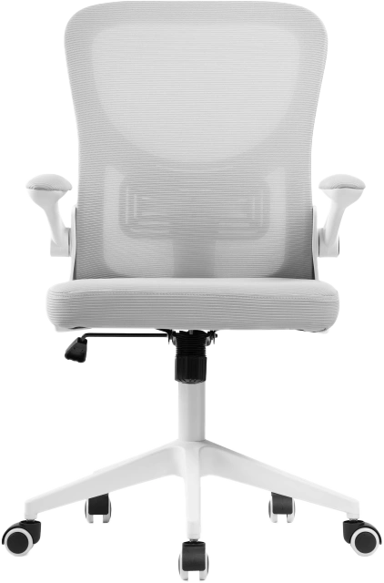 Компьютерное кресло Konfi, light gray / white