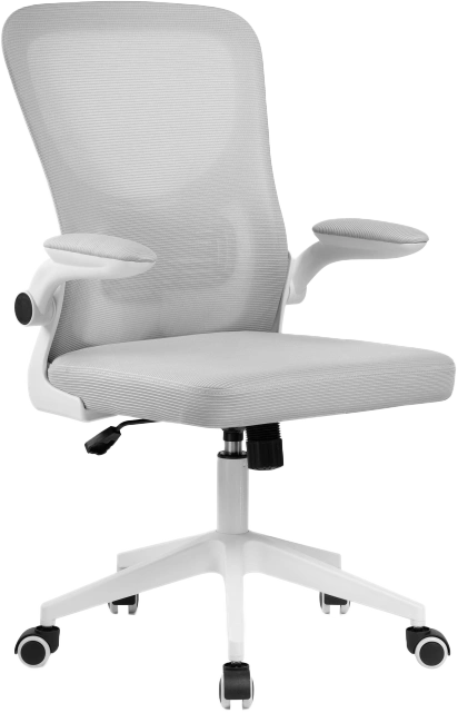 Компьютерное кресло Konfi, light gray / white