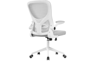 Компьютерное кресло Konfi, light gray / white