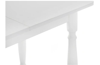 Кухонный стол раздвижной Риттен 110, белый