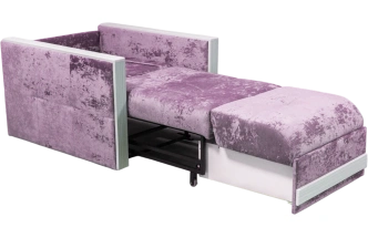 Кресло-кровать Адель 2, Краш 28, Рамух белый 