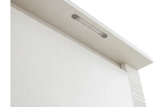 Шкаф трехдверный Элана, 143x64.5x218.5, распашной с зеркалом, бодега белая