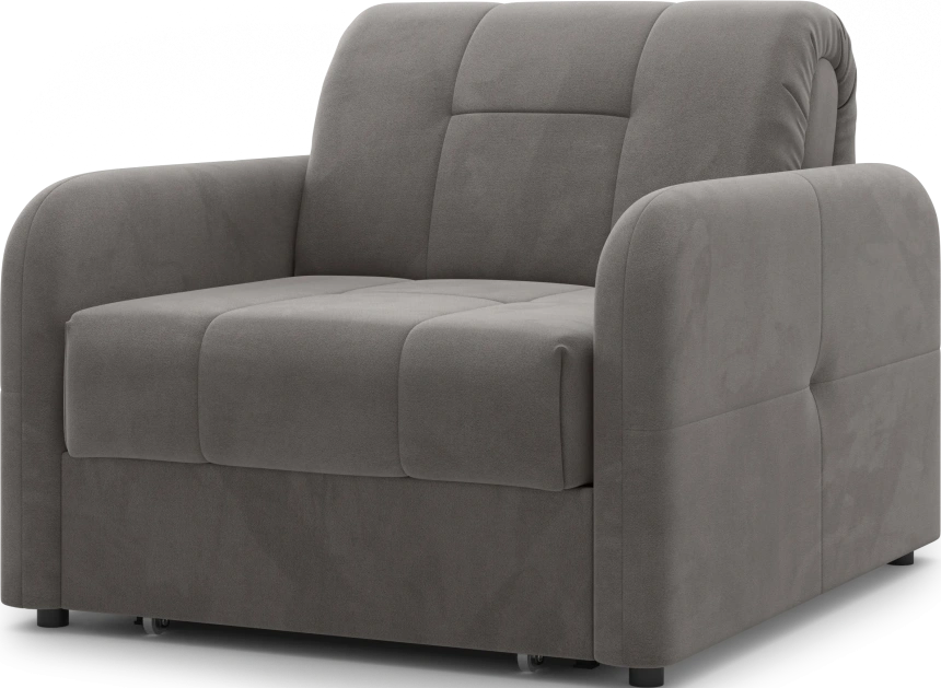 Кресло-кровать Гаспар 80, модель 045, Happy 927 (серый)