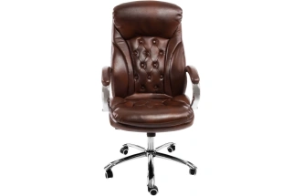 Компьютерное кресло Rich, экокожа коричневый