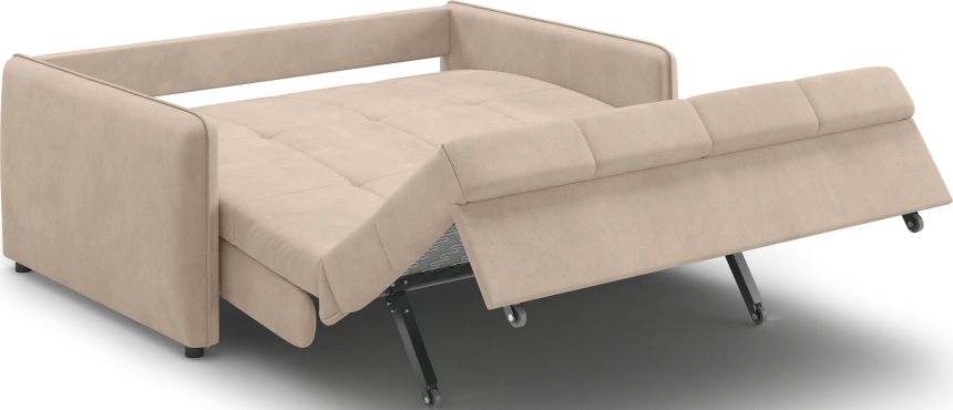 ​Диван прямой Монако 140, модель 068, Balance 130 (бежевый)