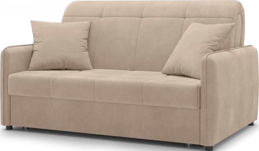 ​Диван прямой Монако 140, модель 068, Balance 130 (бежевый)