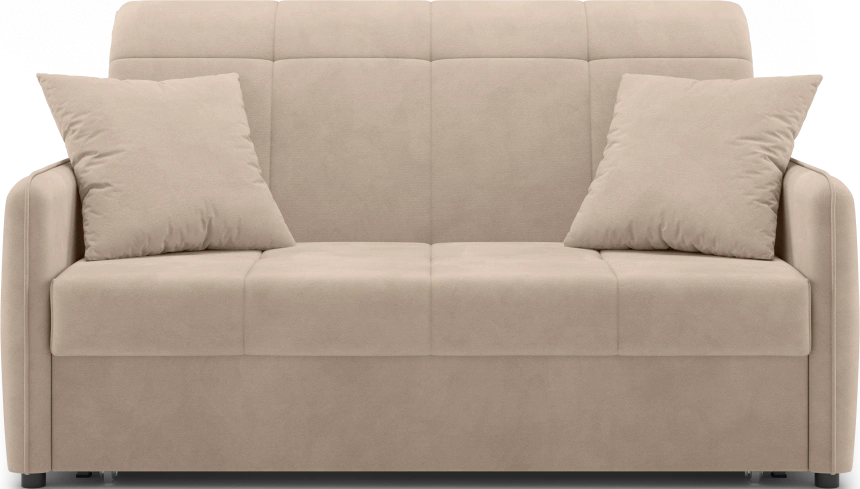 ​Диван прямой Монако 140, модель 068, Balance 130 (бежевый)