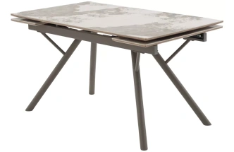 Обеденный раздвижной стол Либерти 180, Pandora, керамика, латте каркас