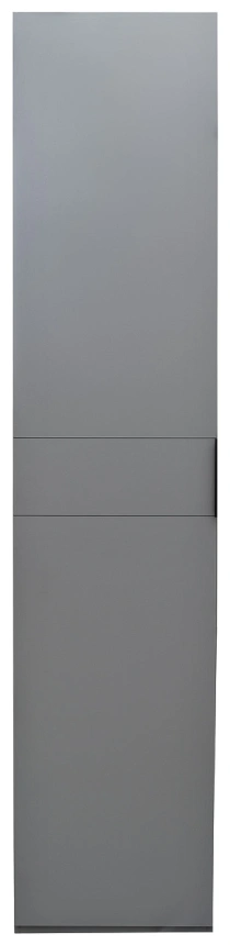 Шкаф-пенал Alto, 50x57x228.5, распашной c вешалкой, серый кобальт