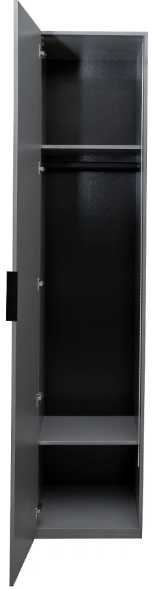 Шкаф-пенал Alto, 50x57x228.5, распашной c вешалкой, серый кобальт