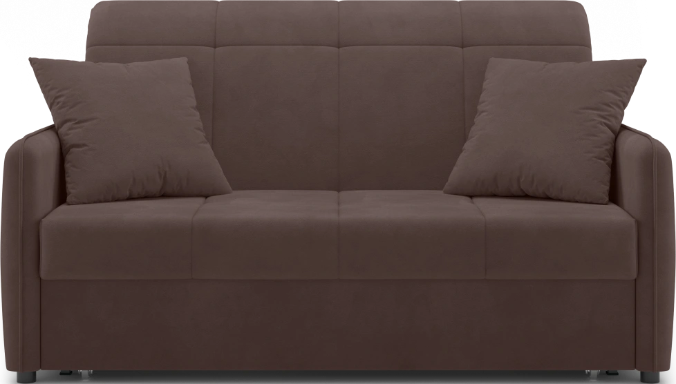 Диван прямой Монако 140, модель 068, Balance 235 (коричневый)