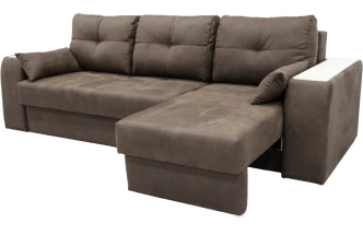 Диван прямой Остин 2, MONAKO-A 03, декор Рамух белый