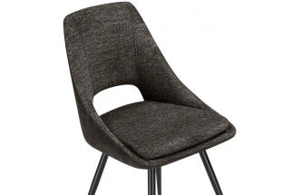 Стул Avianus,  вращающийся 360, коричневый / чёрный