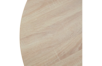 Кухонный стол Монтен 90, нераздвижной Дуб Сонома, Белый