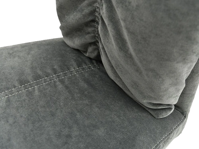 Стул Лофт-2, мягкий, Berlin 101, велюр, каркас хром