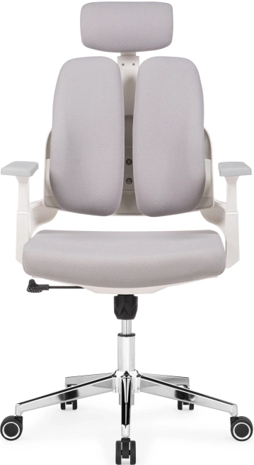 Компьютерное кресло Hiba, серый / хром