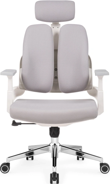 Компьютерное кресло Hiba, серый / хром