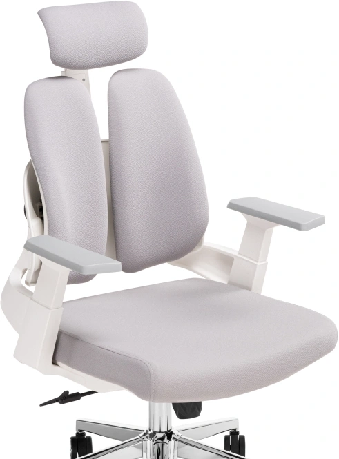 Компьютерное кресло Hiba, серый / хром