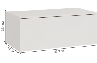 Шкаф навесной Роут 2, кашемир