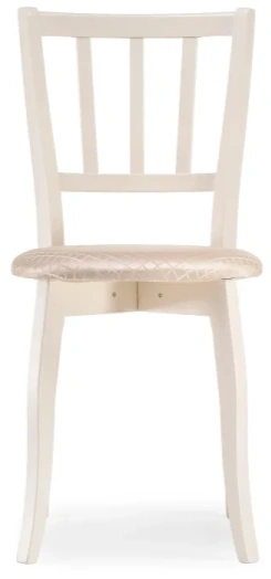 Стул Айра,  деревянный, слоновая кость / белый