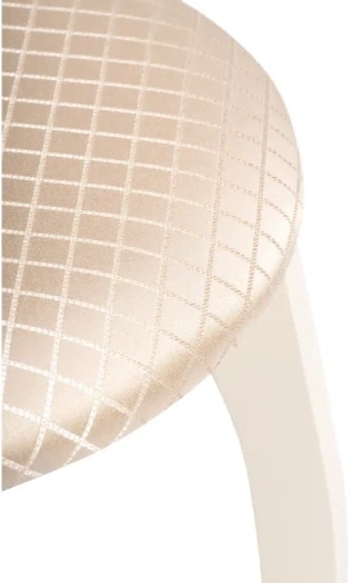 Стул Айра,  деревянный, слоновая кость / белый