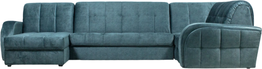 Диван угловой Блэквуд 155, Kleo emerald, Угл.секция Крес.секция 600 оттоманка 150 