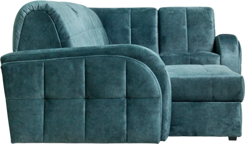 Диван угловой Блэквуд 155, Kleo emerald, Угл.секция Крес.секция 600 оттоманка 150 