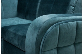 Диван угловой Блэквуд 155, Kleo emerald, Угл.секция Крес.секция 600 оттоманка 150