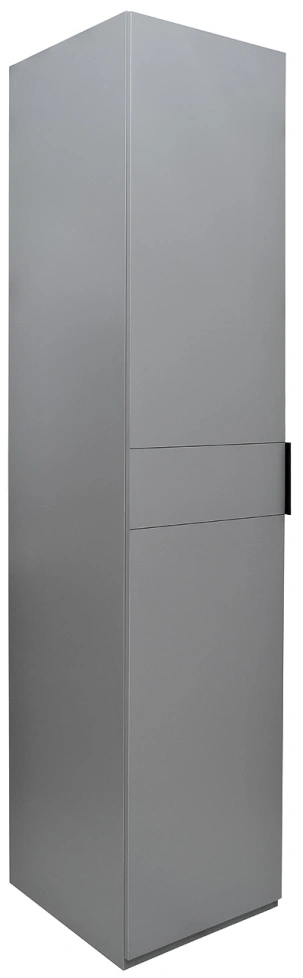 Шкаф-пенал Alto, 50x57x228.5, распашной c полками, серый кобальт