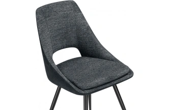 Стул Avianus, вращающийся 360, тёмно-серый / чёрный