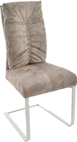 Стул Лофт, мягкий, Loft 09, велюр, каркас хром 