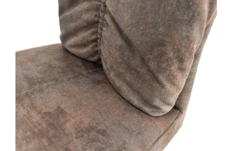 Стул Лофт, мягкий, Loft 09, велюр, каркас хром