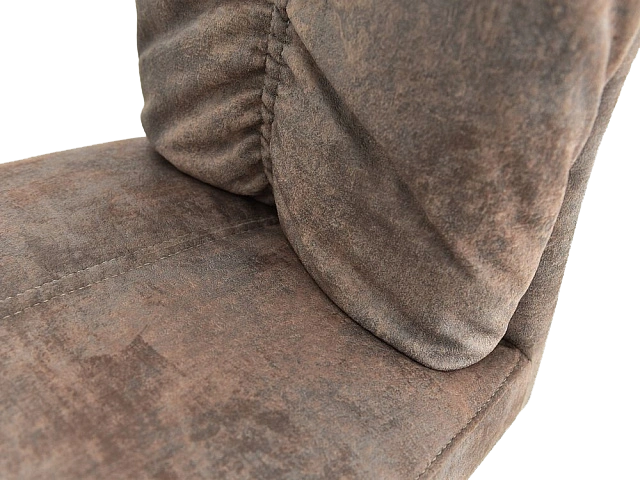 Стул Лофт, мягкий, Loft 09, велюр, каркас хром 