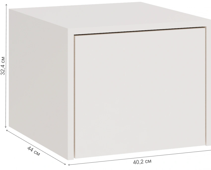 Шкаф навесной Роут 3, кашемир