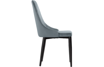 Стул Kora, на металлокаркасе, gray / black