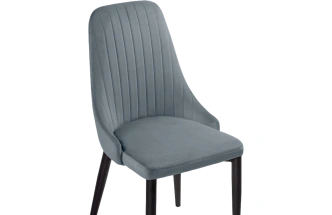 Стул Kora, на металлокаркасе, gray / black