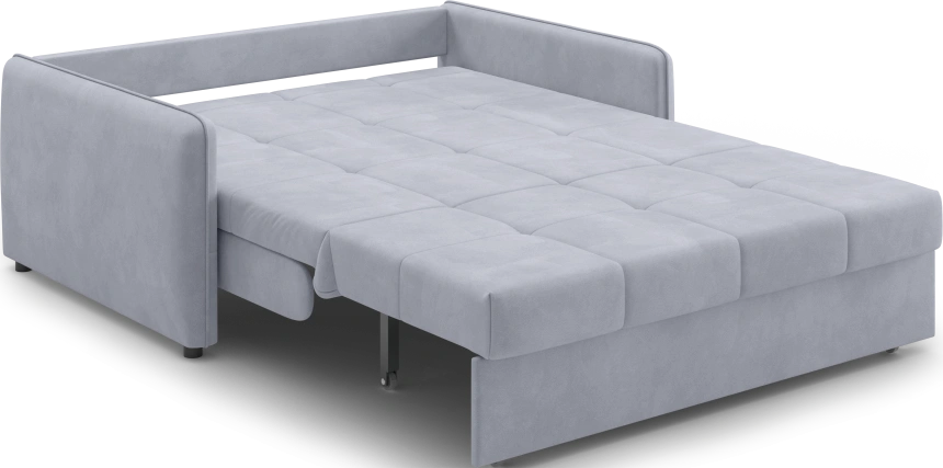 ​Диван прямой Монако 140, модель 068, Balance 900​ (светло-серый)