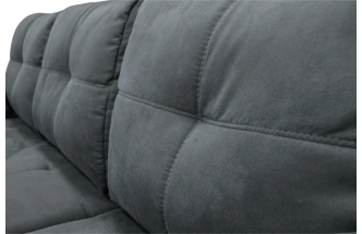 Диван прямой Остин 2, MONAKO-A 07, декор Рамух белый