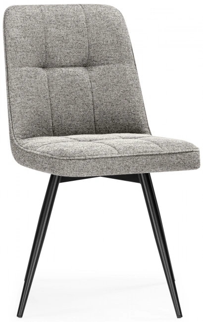 Стул Texas 4, поворотный 360, светло-серый / чёрный