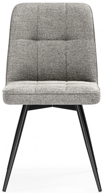 Стул Texas 4, поворотный 360, светло-серый / чёрный