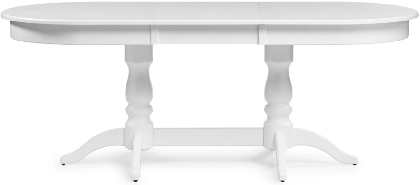 Обеденный раздвижной стол Красидиано, 150(200)х84х76, белый