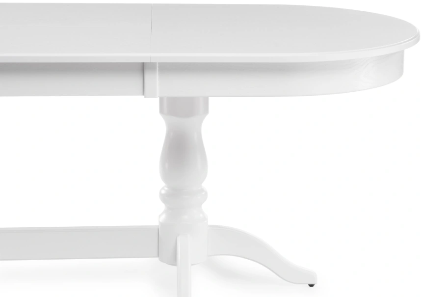 Обеденный раздвижной стол Красидиано, 150(200)х84х76, белый