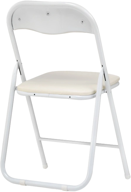 Стул Fold 1, складной, beige / white