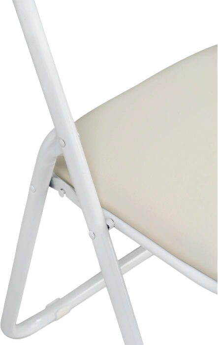 Стул Fold 1, складной, beige / white