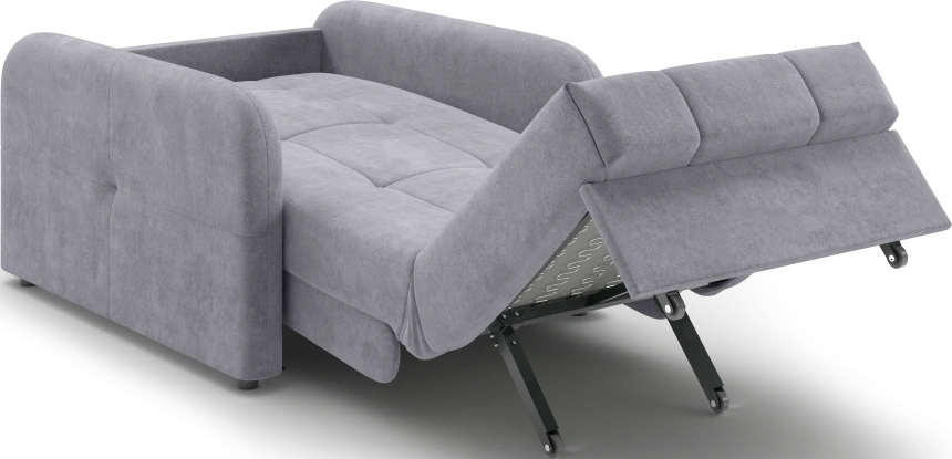 ​Кресло-кровать Гаспар 80, модель 045, Hope 09 (серый)