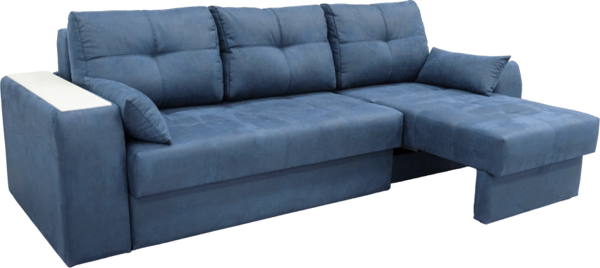 Диван прямой Остин 2, MONAKO-A 09, декор Рамух белый