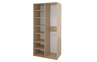 Шкаф Мика трехдверный, Дуб сонома/Белый