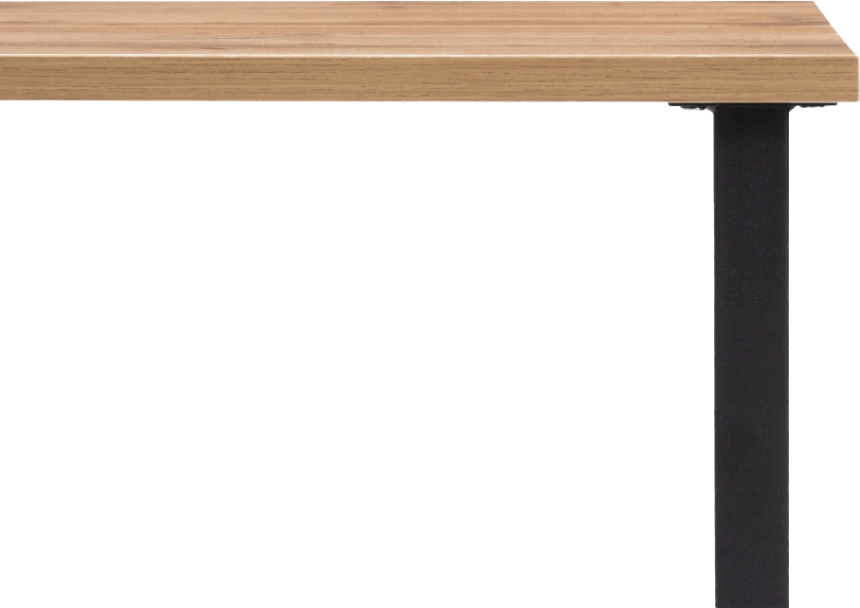 Барная стойка Дилан Лофт 120x60x90 дуб вотан, каркас черный