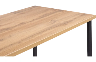 Барная стойка Дилан Лофт 120x60x90 дуб вотан, каркас черный